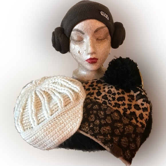 Set of 3 Winter Hats Star Wars Peter Grimm CC One Size - Picture 1 of 10